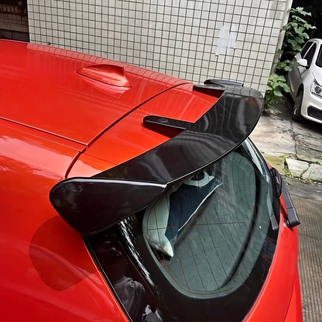 Kit de Carrosserie Décoration Arrière pour Voitures SUV Hatchback Universel, Accessoire voiture, Accessoires voiture, Voiture accessoires, Aile de(Rouge/Noir)