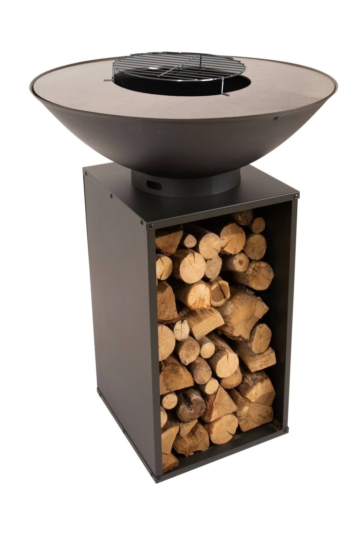 redfire Braséro Onyx 80 + housse + grille(Noir/Gris)