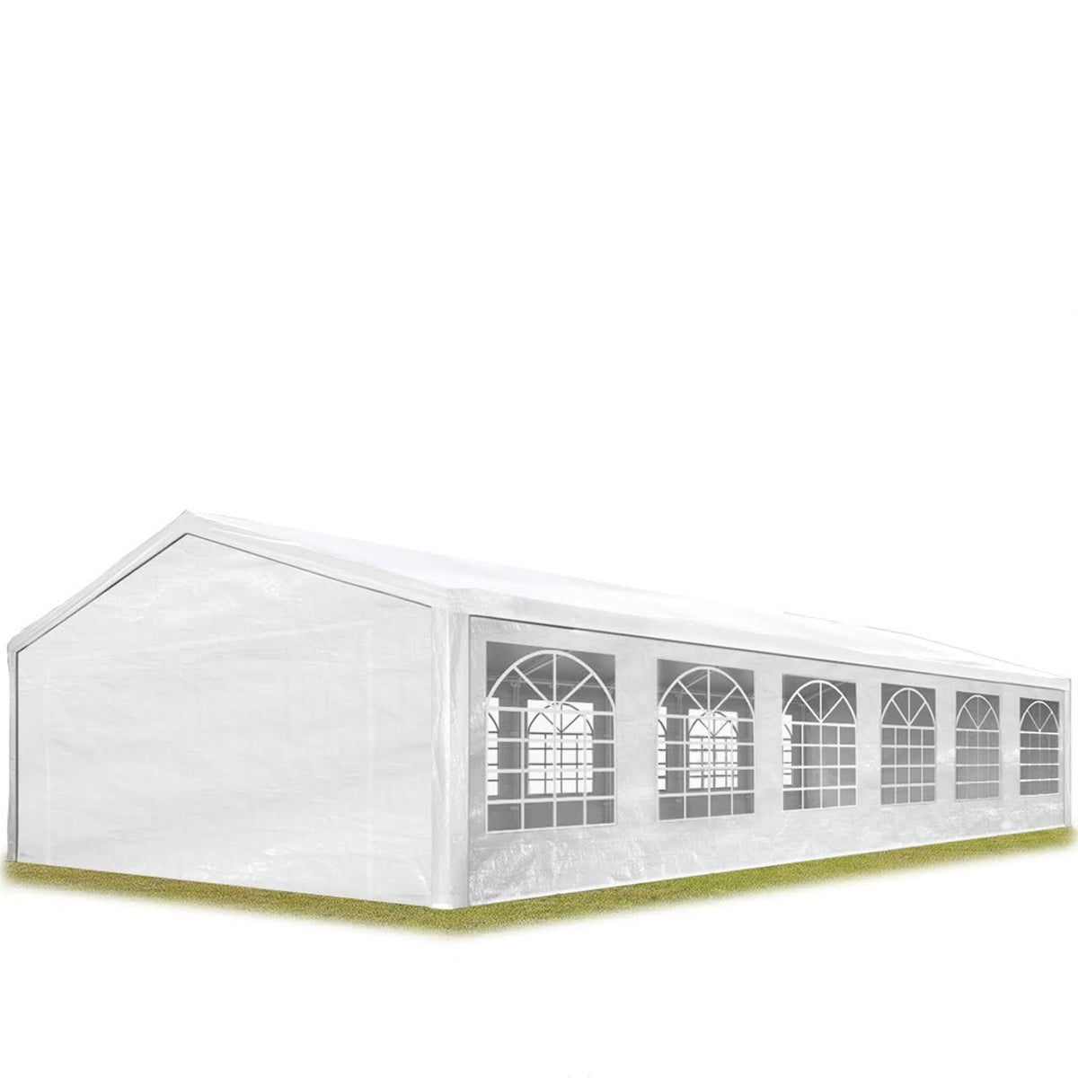 Toolport 6x12 m tente de réception(Blanc)