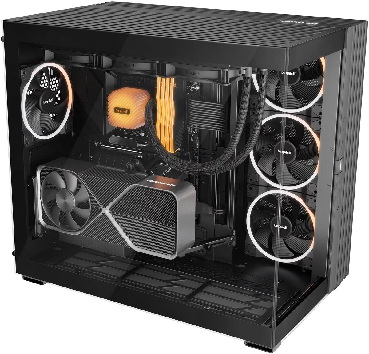 be quiet! Light Base 900 FX(Noir/Gris/Orange)